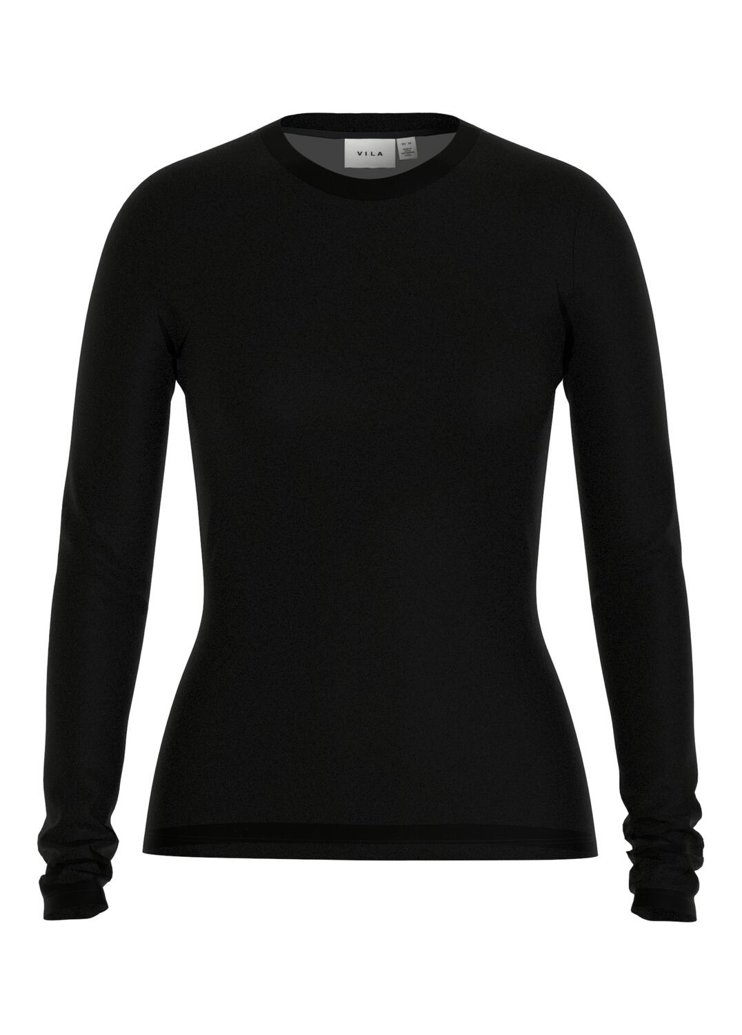 Vivolettis mesh bluse - sort